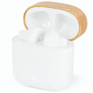COBAIN. Kabellose Kopfhörer mit 5 Stunden Betriebsdauer aus recyceltem ABS (100 % rABS) und Bambus