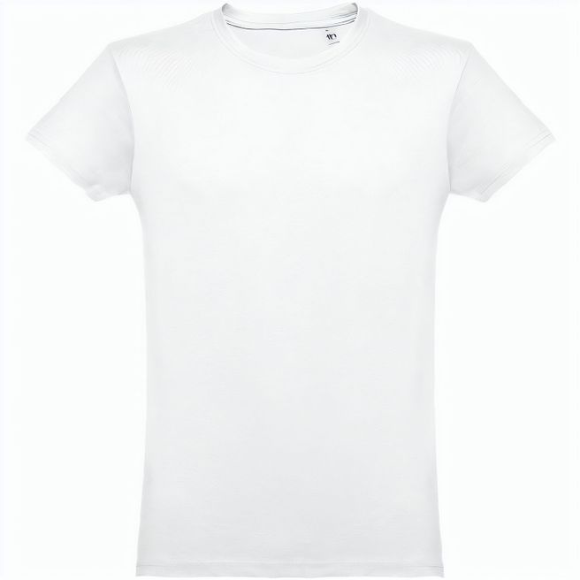 Produktabbildung THC LUANDA WH. Herren-T-Shirt aus Baumwolle. Weiße Farbe THC LUANDA WH. Herren-T-Shirt aus Baumwolle. Weiße Farbe