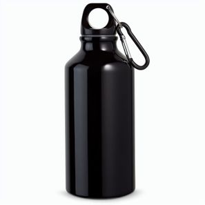 LANDSCAPE S. Aluminium-Sportflasche mit Karabiner 400 ml
