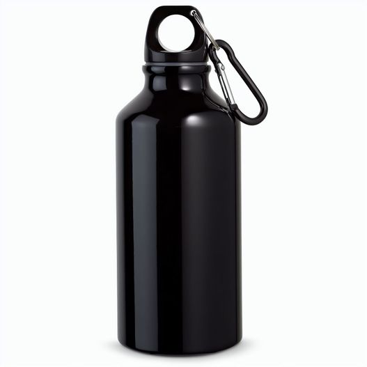 Produktabbildung LANDSCAPE S. Aluminium-Sportflasche mit Karabiner 400 ml LANDSCAPE S. Aluminium-Sportflasche mit Karabiner 400 ml (Bild 1)