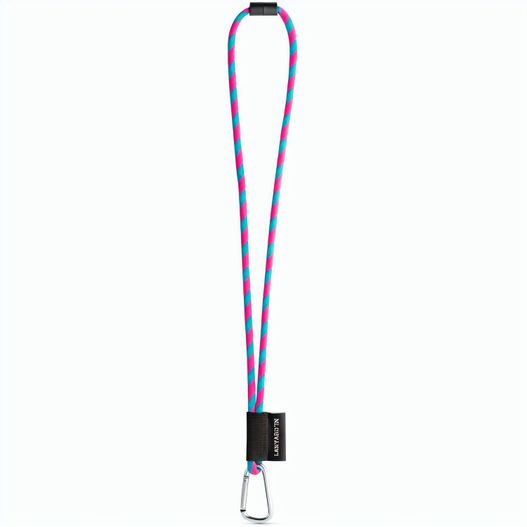 SET Lanyard Tube Long (Ø 7 mm) mit 55 mm D-förmigem Karabiner und Ø 7 mm Sicherheitsverschluss (Bild 1)