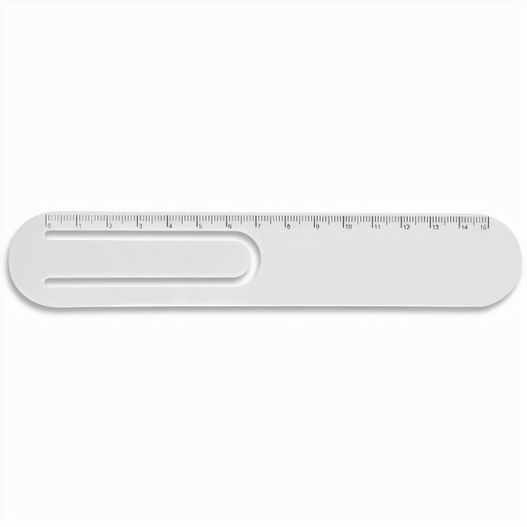STEPHENIE. Lineal in PS 15 cm mit Clip (Bild 1)