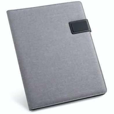 RIORDAN. A4-Schreibmappe aus Leinenimitat und PU mit linierte Seiten Schreibblock