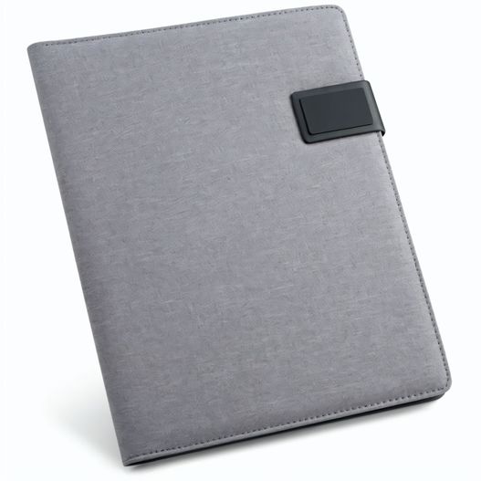 Produktabbildung RIORDAN. A4-Schreibmappe aus Leinenimitat und PU mit linierte Seiten Schreibblock RIORDAN. A4-Schreibmappe aus Leinenimitat und PU mit linierte Seiten Schreibblock (Bild 1)