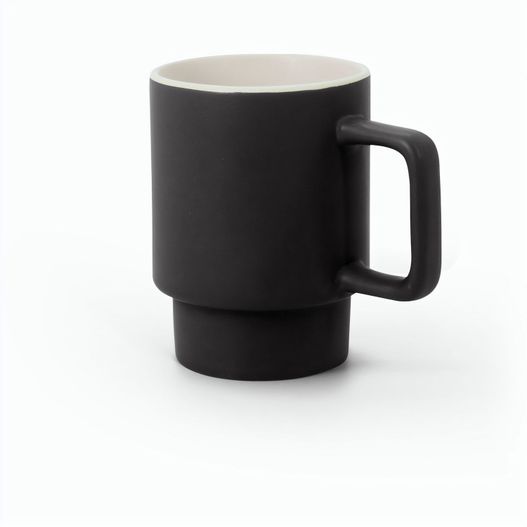 KUERTEN. Reisebecher aus Edelstahl mit Keramikbeschichtung innen 470ml (Bild 1)