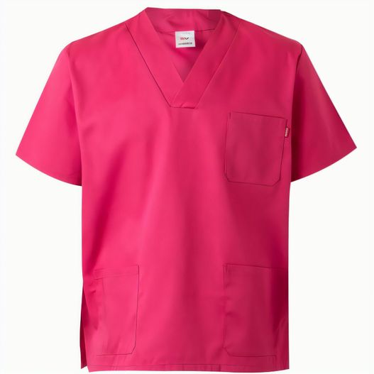 VL ILLAPA. Tunika aus Twill (190g/m²) mit kurzen Ärmeln, aus Polyester (65%) und Baumwolle (35%) (Bild 1)