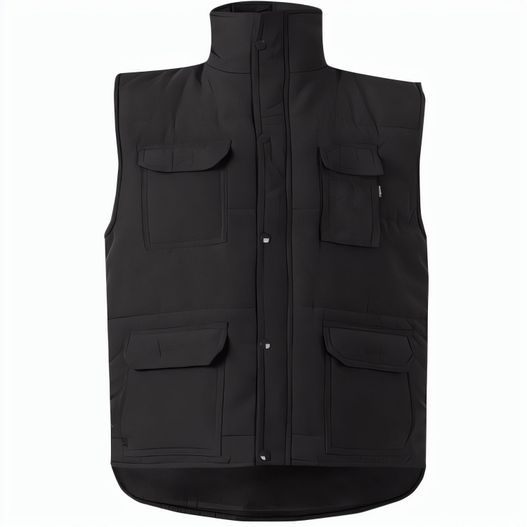 VL MEFITIS. Steppweste mit mehreren Taschen (220g/m²), aus Polyester (100%) (Bild 1)