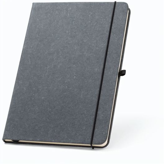 Produktabbildung MATISSE. Notizbuch A5 mit festem Einband aus Leder (70% recylceltem) mit linierten Blättern MATISSE. Notizbuch A5 mit festem Einband aus Leder (70% recylceltem) mit linierten Blättern (Bild 1)