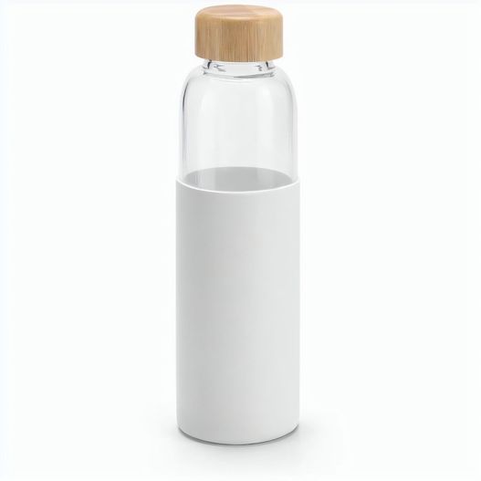 Produktabbildung DAKAR. Flasche aus Bambus und Borosilikatglas 600 ml DAKAR. Flasche aus Bambus und Borosilikatglas 600 ml (Bild 1)