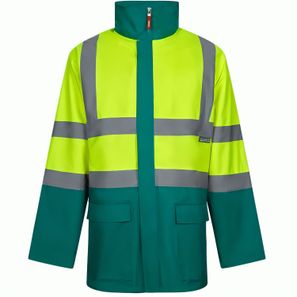VL JUNO LARGE. Zweifarbiger 4-in-1-Parka (180 g/m²), aus Polyester (100%) mit PU-Beschichtung