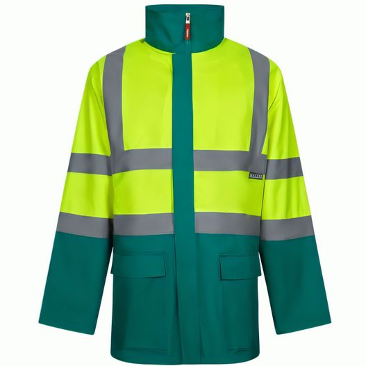 VL JUNO LARGE. Zweifarbiger 4-in-1-Parka (180 g/m²), aus Polyester (100%) mit PU-Beschichtung (Bild 1)