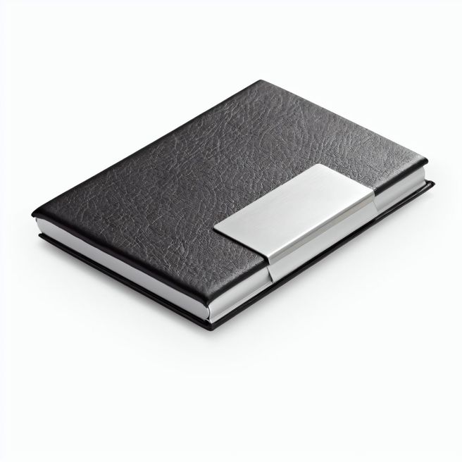 REEVES. Kartenhalter aus Aluminium und PU