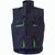 VL NERGAL. Steppweste, zweifarbig, mit mehreren Taschen (120g/m²), aus Polyester (100%)