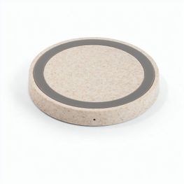 CUVIER. 5W wireless Ladegerät aus ABS und Strohfaser