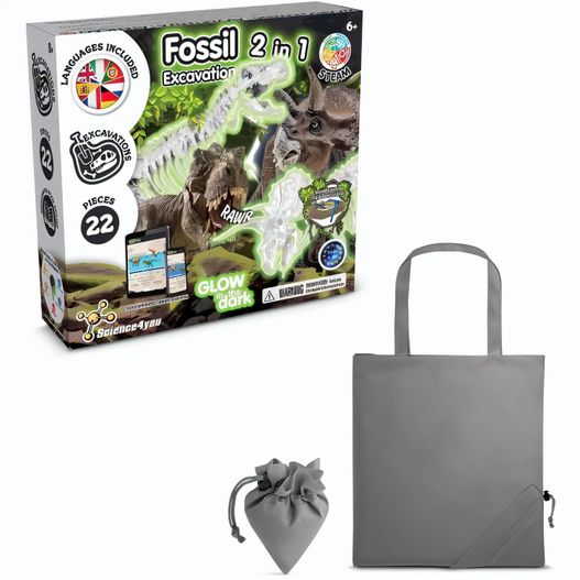 Produktabbildung 2 in 1 Fossil Excavation Kit V. Lernspiel lieferung inklusive einer faltbaren geschenktasche aus 190T 2 in 1 Fossil Excavation Kit V. Lernspiel lieferung inklusive einer faltbaren geschenktasche aus 190T (Bild 1)