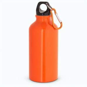 LANDSCAPE S. Aluminium-Sportflasche mit Karabiner 400 ml