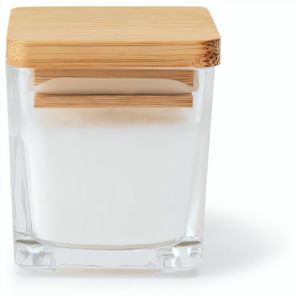ESSENCE. Duftkerze, 50 g, im Glasbecher mit Bambusdeckel