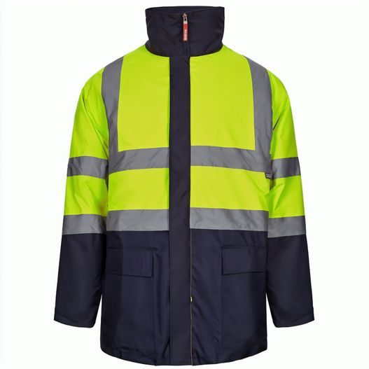 VL JUNO LARGE. Zweifarbiger 4-in-1-Parka (180 g/m²), aus Polyester (100%) mit PU-Beschichtung (Bild 1)