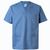 VL ILLAPA. Tunika aus Twill (190g/m²) mit kurzen Ärmeln, aus Polyester (65%) und Baumwolle (35%)