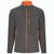 VL GERAS. Zweifarbige Fleecejacke (220g/m²) aus Polyester (100%)