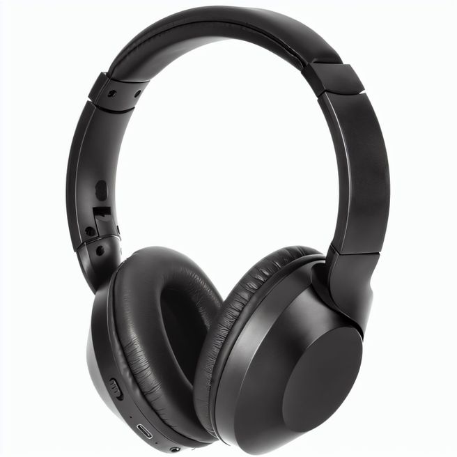 Produktabbildung HENDRIX. Faltbare kabellose Kopfhörer mit 20 Stunden Akkulaufzeit aus recyceltem ABS (100% rABS) HENDRIX. Faltbare kabellose Kopfhörer mit 20 Stunden Akkulaufzeit aus recyceltem ABS (100% rABS)