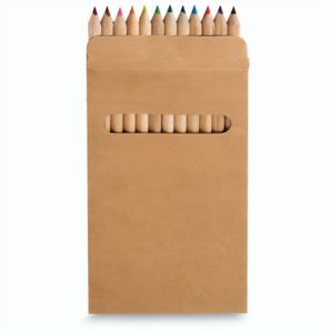 CROCO. Buntstift Schachtel mit 12 Buntstiften