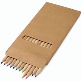 CROCO. Buntstift Schachtel mit 12 Buntstiften