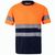 VL BRAHMA LARGE. Zweifarbiges technisches T-Shirt mit Bird-Eye-Design (140 g/m²), aus Polyester (100%)