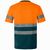 VL BRAHMA LARGE. Zweifarbiges technisches T-Shirt mit Bird-Eye-Design (140 g/m²), aus Polyester (100%) (Bild 3)