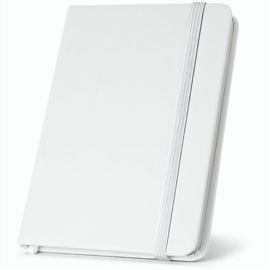 CAMPUS. A5 Notizbuch mit festem Einband aus PU (35% recycelt) mit linierten Seiten aus 100 % recyceltem (Bild 1)