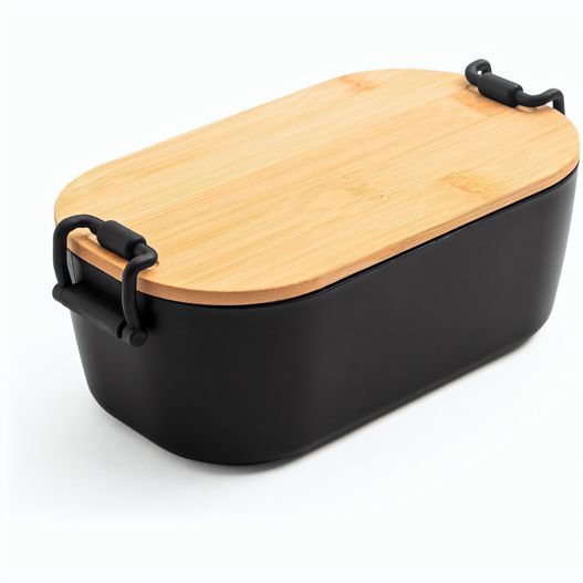 MAHLEB. Luftdichte PP-Box mit Bambusdeckel (Bild 1)