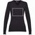 THC MILAN WOMEN. Pullover mit V-Ausschnitt für Damen aus Baumwolle und Polyamid (Bild 3)