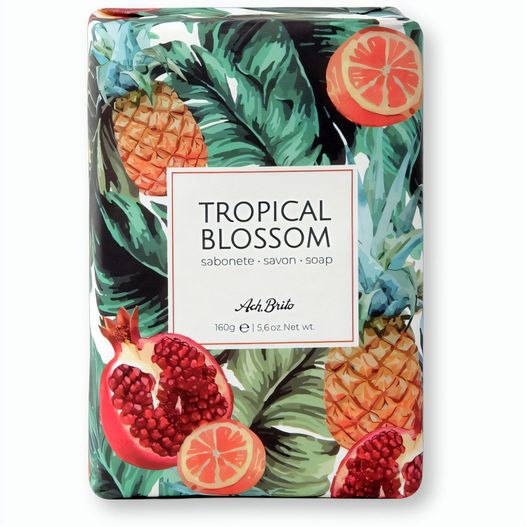 TROPICAL BLOSSOM. Mit Olivenöl angereicherte Seifen (160 g) (Bild 1)