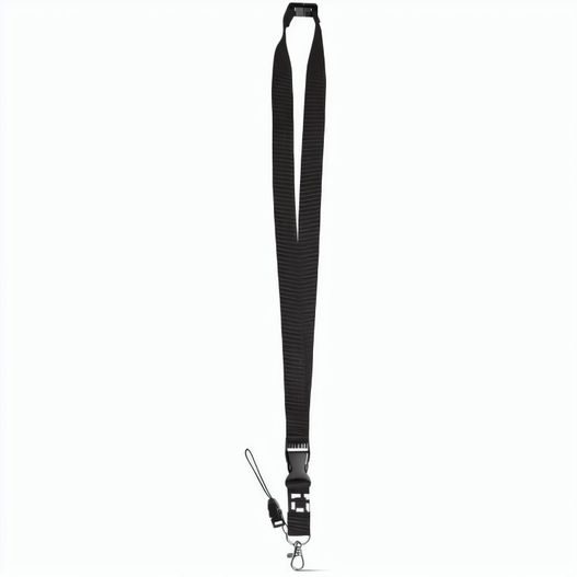 Produktabbildung MURRAY. Lanyard aus Polyester (20 mm) mit einem Schlüsselband MURRAY. Lanyard aus Polyester (20 mm) mit einem Schlüsselband (Bild 1)