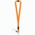 MURRAY. Lanyard aus Polyester (20 mm) mit einem Schlüsselband