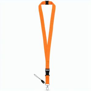 MURRAY. Lanyard aus Polyester (20 mm) mit einem Schlüsselband