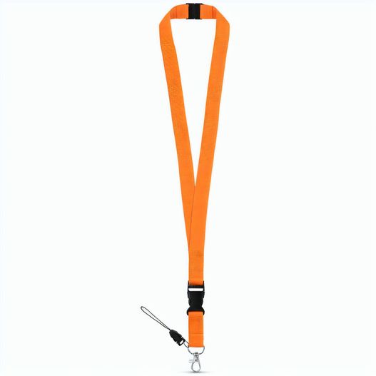 MURRAY. Lanyard aus Polyester (20 mm) mit einem Schlüsselband (Bild 1)