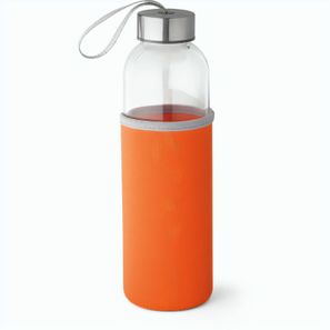 RAISE. Glas und Edelstahl Sportflasche 520 mL