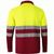 VL VULCAN LARGE. Zweifarbiges Poloshirt im Bird-Eye-Design (160g/m²) mit langen Ärmeln, aus Polyester (100%) (Bild 4)