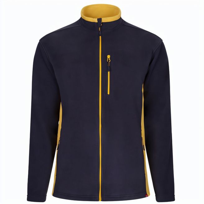 Produktabbildung VL GERAS. Zweifarbige Fleecejacke (220g/m²) aus Polyester (100%) VL GERAS. Zweifarbige Fleecejacke (220g/m²) aus Polyester (100%)