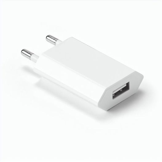WOESE. Netzadapter USB-A 5W aus recyceltes ABS (100% rABS) (Bild 1)