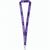WINDSOR. Sublimationslanyard aus recyceltem Polyester (100% rPET) mit Karabiner (Bild 1)
