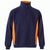 VL SVAROG. Zweifarbiges Frottee-Sweatshirt (260 g/m²), aus Polyester (65 %) und Baumwolle (35 %)