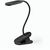 NESBIT II. Tragbare Schreibtischlampe mit Clip und 30 Stunden Betriebsdauer aus 65 % rABS (Bild 1)