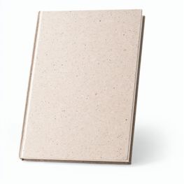 ORGANIC RIGID. Notizbuch A5 mit Hardcover aus Elefantendung (80%)