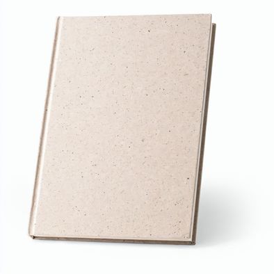 ORGANIC RIGID. Notizbuch A5 mit Hardcover aus Elefantendung (80%)