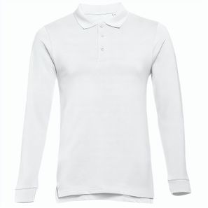 THC BERN WH II. Langarm-Poloshirt aus Baumwolle für Herren
