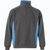 VL SVAROG. Zweifarbiges Frottee-Sweatshirt (260 g/m²), aus Polyester (65 %) und Baumwolle (35 %)