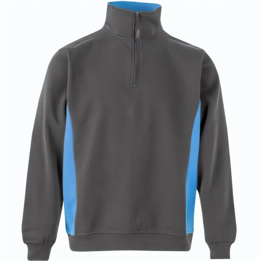 Produktabbildung VL SVAROG. Zweifarbiges Frottee-Sweatshirt (260 g/m²), aus Polyester (65 %) und Baumwolle (35 %) VL SVAROG. Zweifarbiges Frottee-Sweatshirt (260 g/m²), aus Polyester (65 %) und Baumwolle (35 %) (Bild 1)