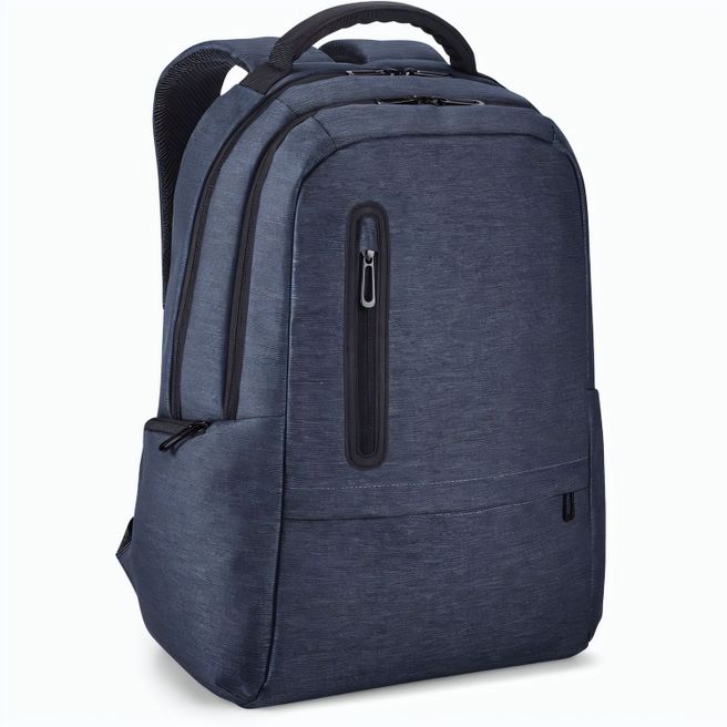 BOSTON. Wasserdichter 2Tone Nylon 17'' Laptop-Rucksack